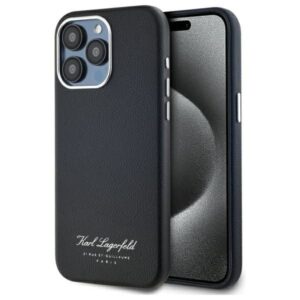 Kitos prekės Karl Lagerfeld  Karl Lagerfeld Hotel RSG Case for iPhone 15 Pro Max - Black 