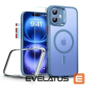Citas preces ESR  ESR Classic Pro Set Halolock MagSafe case for iPhone 16 - blue 