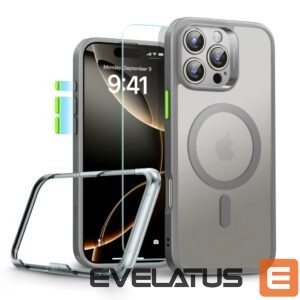 Citas preces ESR  ESR Classic Pro Set Halolock MagSafe iPhone 16 Pro Case - Gray 