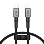 Kitos prekės Tech-Protect  Tech-Protect UltraBoost DNA USB-C PD60W/3A Cable 25cm - Gray 