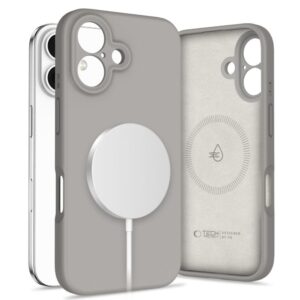 Other goods Tech-Protect  Tech-Protect Liquid Silicone MagSafe iPhone 16 Case - Gray 