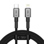 Citas preces Tech-Protect  Tech-Protect Ultraboost DNA USB-C / Lightning PD27W/3A cable 200 cm - gray 
