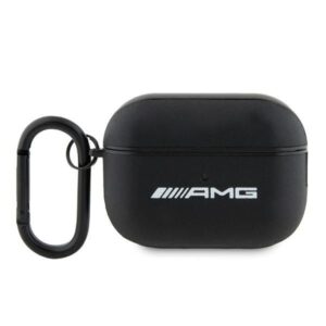 Другие товары Mercedes-Benz  AMG AMAP2SLWK AirPods Pro 2 (2022/2023) cover black/black Leather White Logo 