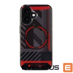 Citas preces Audi  Audi IML Sport MagSafe iPhone 16 6.1" black/black hardcase AUS-IMLMIP16-RSQ/D2-BK 