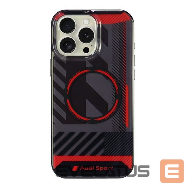 Citas preces Audi Audi IML Sport MagSafe iPhone 16 Pro Max 6.9" black/black hardcase AUS-IMLMIP16PM-RSQ/D2-BK