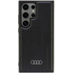 Citas preces Audi  Audi Synthetic Leather MagSafe S24 Ultra S928 black/black hardcase AU-TPUPCMS24U-Q5/D1-BK 