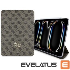 Citas preces Guess  Guess GUFC11PM24PS4SGW iPad Pro 11" 2024 brown Magnetic 4G Big Logo 