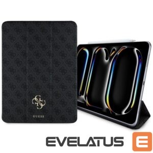 Citas preces Guess  Guess GUFC13PM24PS4SGK iPad Pro 13" 2024 black/black Magnetic 4G Big Logo 