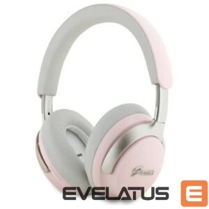 Citas preces Guess  Guess Bluetooth ANC/ENC Headphones GUBHC22PSBCSMP Pink DB Metal Script Logo 