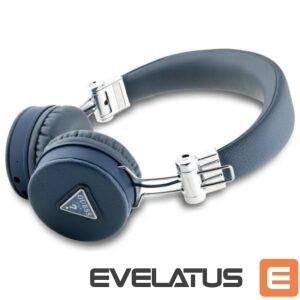 Citas preces Guess  Guess Bluetooth ENC GUBH70PGTSPSB on-ear headphones blue/blue Grained Classic Round Shape 