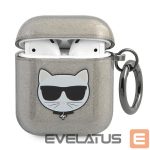 Muud kaubad Karl Lagerfeld  Karl Lagerfeld KLA2UCHGK AirPods 1/2 cover black/black Glitter Choupette 
