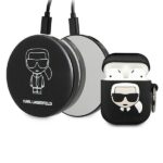 Citas preces Karl Lagerfeld  Karl Lagerfeld Ikonik Case for AirPods + Powerbank - Black 