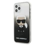 Kitos prekės Karl Lagerfeld  Karl Lagerfeld KLHCP12MTRDFKBK iPhone 12/12 Pro 6.1" black hardcase Gradient Ikonik Karl 