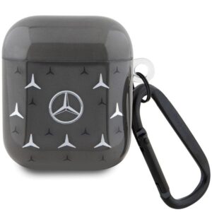Kitos prekės Mercedes-Benz  Mercedes MEA28DPMGS AirPods 1/2 cover black/black Large Star Pattern 