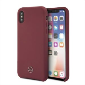 Kitos prekės Mercedes-Benz  Mercedes Silicone Line iPhone X/XS Case - Red 