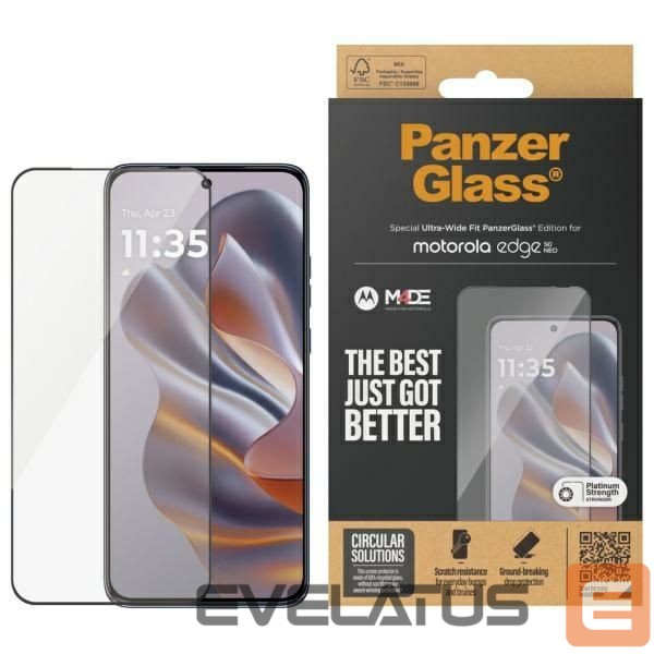 Citas preces Panzer Glass PanzerGlass Ultra-Wide Fit Tempered Glass for Motorola Edge 50 Neo
