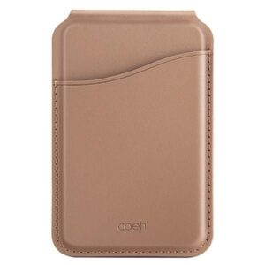 Kitos prekės UNIQ  Uniq Coehl Esme Magnetic Wallet with Mirror and Stand Beige/Dusty Nude 