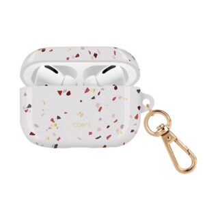 Kitos prekės UNIQ  Uniq Coehl Terrazzo AirPods Pro Case White/Natural White 