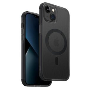 Kitos prekės UNIQ  Uniq Combat case iPhone 14 Plus / 15 Plus 6.7" Magclick Charging black/concrete charcoal 