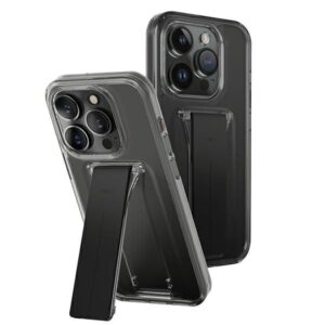Kitos prekės UNIQ  Uniq case Heldro Mount with Stand iPhone 15 Pro Max 6.7" smoke/vapor smoke 