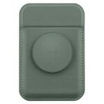 Kitos prekės UNIQ  Uniq Flixa Magnetic Card Wallet with Stand Green/Lichen Green MagSafe 
