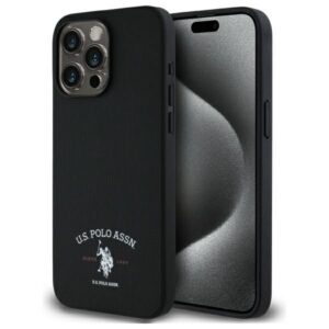 Kitos prekės U.S. Polo PU  US Polo USHCP15XPARK iPhone 15 Pro Max 6.7" black/black Printed DH Logo 