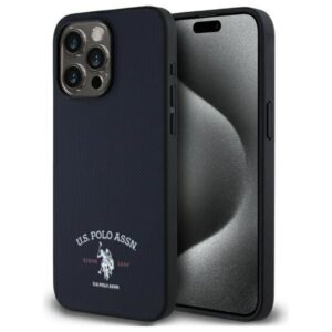 Kitos prekės U.S. Polo PU  US Polo USHCP15XPARV iPhone 15 Pro Max 6.7" Navy Printed DH Logo 