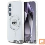 Other goods Karl Lagerfeld  Case Karl Lagerfeld Button Karl Head Printed Logo MagSafe Samsung Galaxy S25 white 