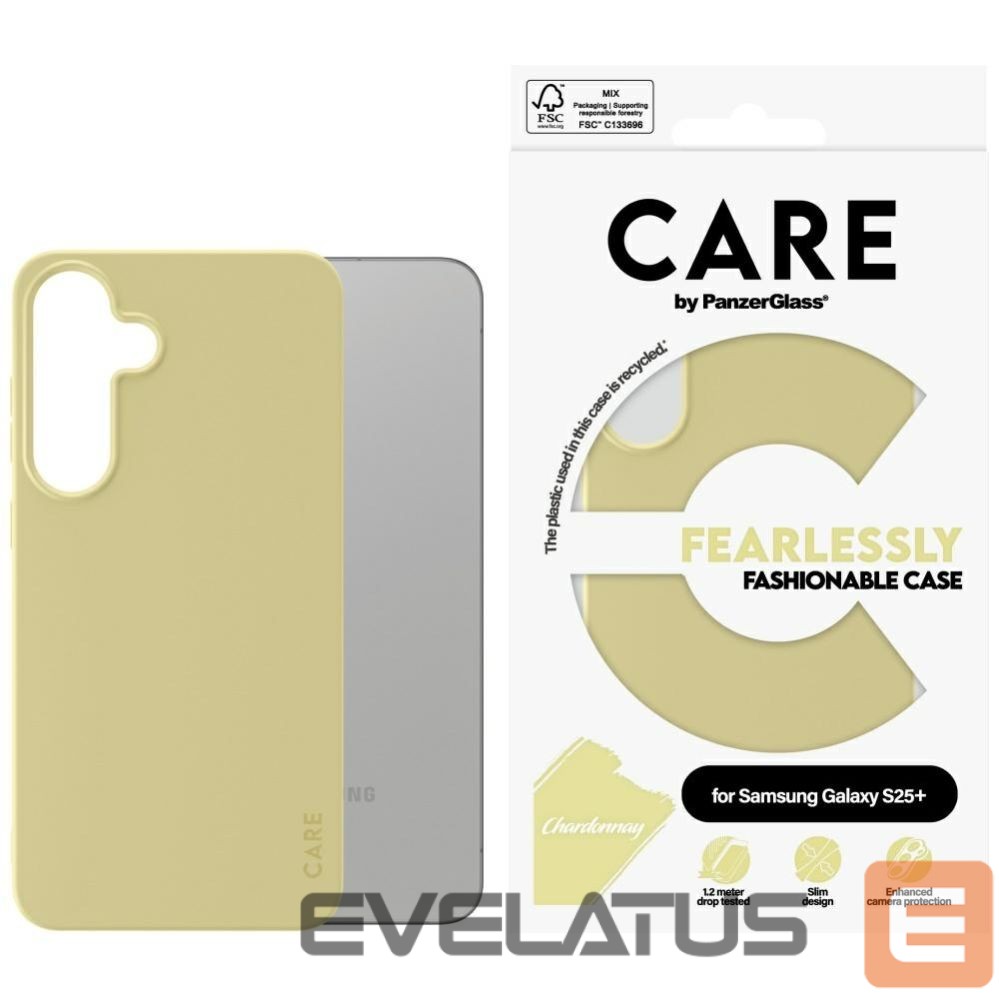 Citas preces Panzer Glass CARE by PanzerGlass Fashion Case for Samsung Galaxy S25+ - Purple