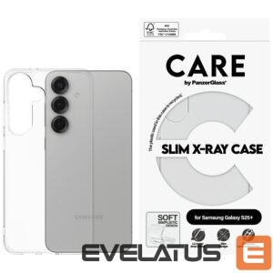 Citas preces Panzer Glass  CARE by PanzerGlass Fashion X-Ray Case for Samsung Galaxy S25+ - Transparent 