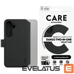 Citas preces Panzer Glass  CARE by PanzerGlass Feature Tango 2in1 Wallet Case for Samsung Galaxy S25 - Black 