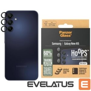 Citas preces Panzer Glass  PanzerGlass Hoops Tempered Glass Lens Cover for Samsung Galaxy A16 / A16 5G - Black 