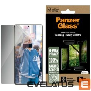 Citas preces Panzer Glass  PanzerGlass Eco Matrix Ultra-Wide Fit Privacy Glass for Samsung Galaxy S25 Ultra 