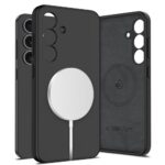 Kitos prekės Tech-Protect  Tech-Protect Liquid Silicone MagSafe Case for Samsung Galaxy S25 - Black 