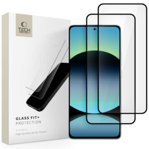 Other goods Tech-Protect  Tech-Protect Glass Fit +2-Pack Tempered Glass for Xiaomi Redmi Note 14 4G / 5G - Black 