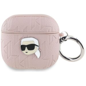 Citas preces Karl Lagerfeld  Karl Lagerfeld Monogram Karl Head Case for AirPods 4 - Pink 