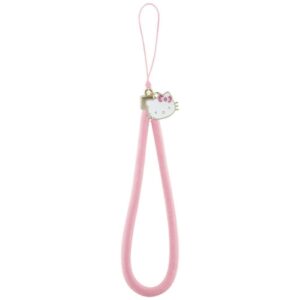 Другие товары Hello Kitty  Hello Kitty Nylon Cord Kitty Head Phone Charm - Pink 