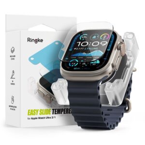 Muud kaubad Ringke  Ringke Easy Slide Tempered Glass for Apple Watch Ultra 1/2 49mm - Clear 