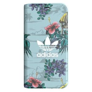 Citas preces Adidas  Adidas Booklet Case Floral for iPhone X / XS - Gray 