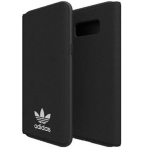 Citas preces Adidas  Adidas OR Booklet Case Basic for Samsung Galaxy S8+ - Black 