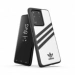 Citas preces Adidas  Adidas OR Moudled Case PU for Samsung Galaxy S20 Ultra - White and Black 
