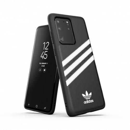 Citas preces Adidas Adidas OR Moudled Case PU for Samsung Galaxy S20 Ultra Black and White