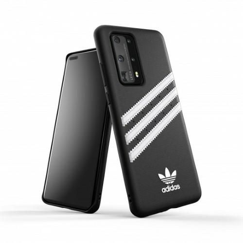 Citas preces Adidas Adidas OR Moulded PU Case for Huawei P40 - Black and White