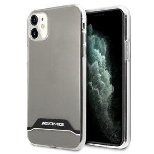 Другие товары Mercedes-Benz  AMG Electroplate Black&White Case for iPhone 11 / XR 6.1" - Transparent 