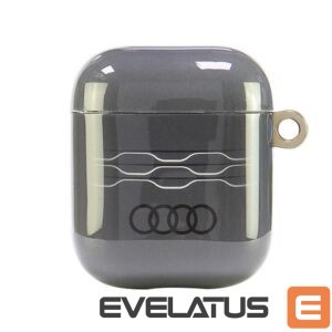 Citas preces Audi  Audi IML Geometric Pattern Case for AirPods 1 / 2 - Gray 