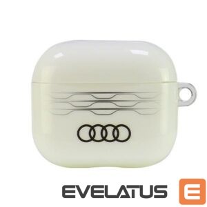 Citas preces Audi  Audi IML Geometric Pattern AirPods 3 Case - White 