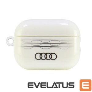 Citas preces Audi  Audi IML Geometric Pattern Case for AirPods Pro 2 - White 