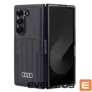 Citas preces Audi  Audi Synthetic Leather MagSafe Case for Samsung Galaxy Z Fold 6 - Black 