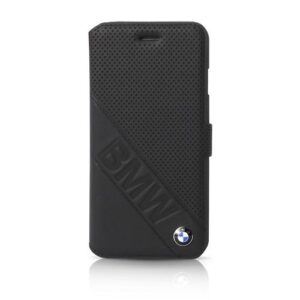 Citas preces BMW  BMW Signature Leather Booktype Case for Sony Z5 - Black 