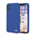 Citas preces BMW  BMW Silicone M Collection iPhone X / Xs Case - Blue 